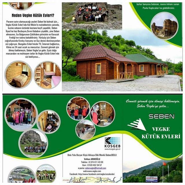 Vegke Kutuk Evleri Hotel Seben Buitenkant foto